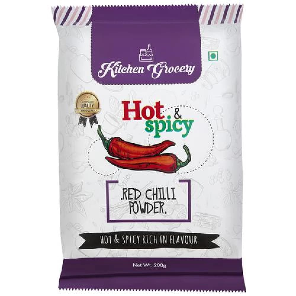 200 G Kitchen Grocery Powder Red Chilli ShopIndianProductsa