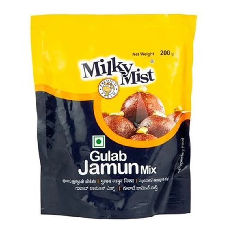200 G Milky Mist Gulab Jamun Mix Rich In Taste Soft Flavourful Sweet Dish ShopIndianProductsa