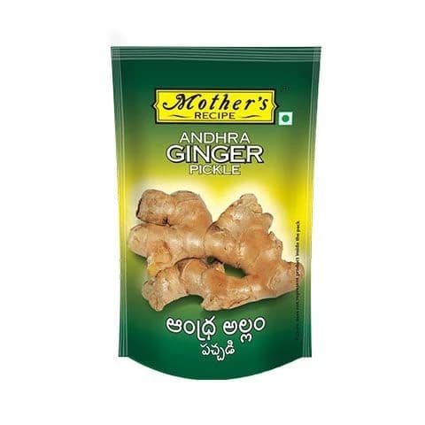 200 G Mothers Recipe Andhra Ginger Pickle ShopIndianProductsa