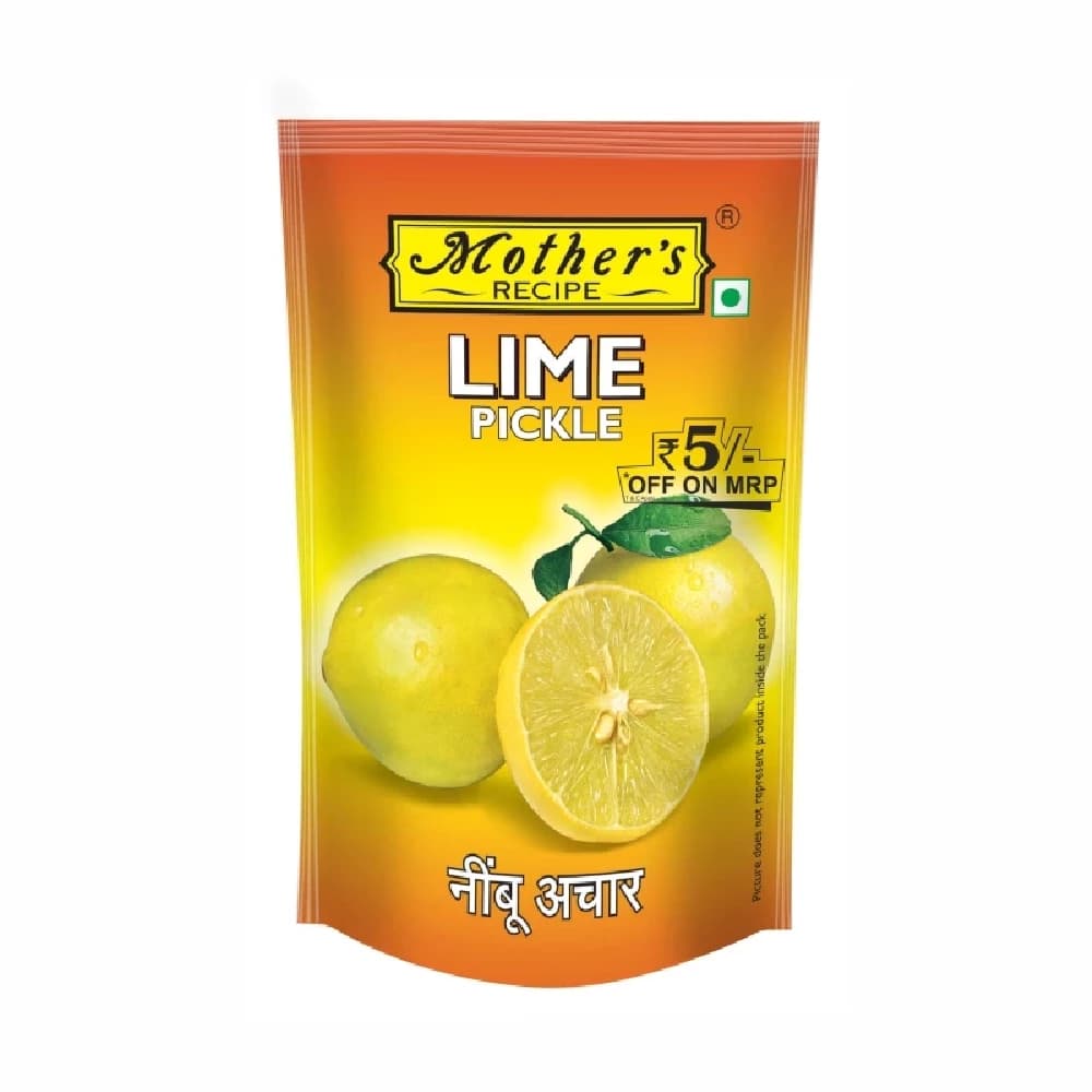 200 G Mothers Recipe Lime Pickle ShopIndianProductsa