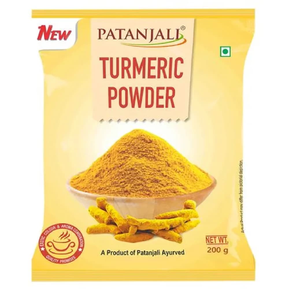 200 G Patanjali Turmeric Powder Arisina Pudi ShopIndianProductsa