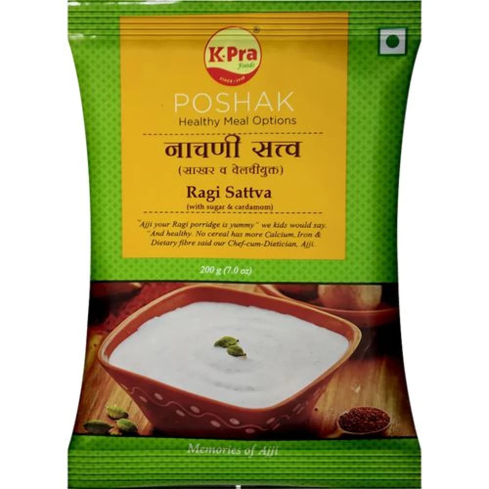 200 G Pouch K Pra Ragi Sattva With Sugar Cardamom ShopIndianProductsa