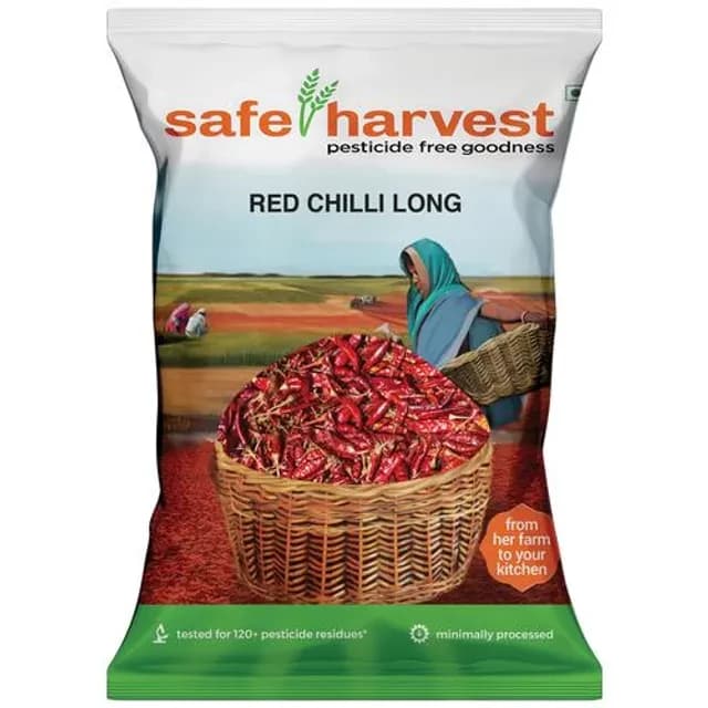 200 G Pouch Safe Harvest Chilli Powder Menasina Pudi ShopIndianProductsa