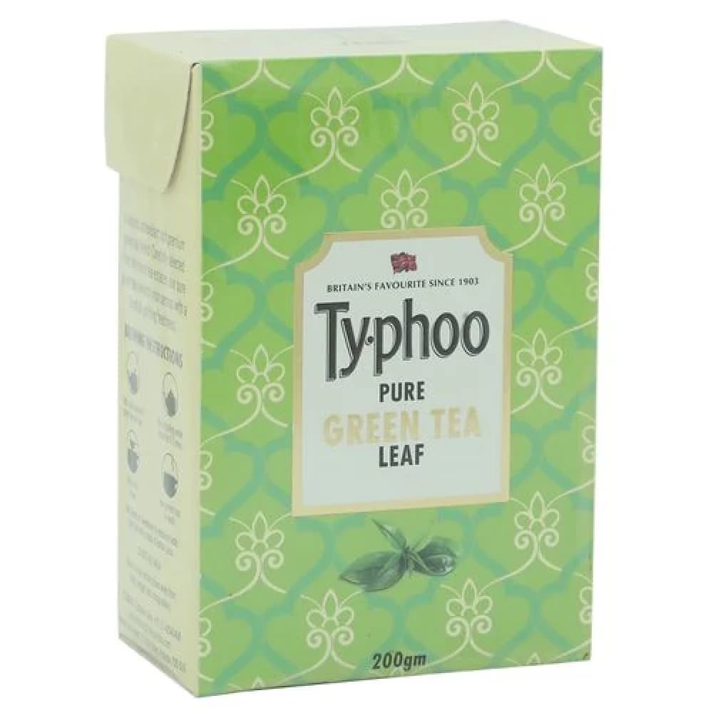 200 G Typhoo Pure Green Tea Leaf ShopIndianProductsa