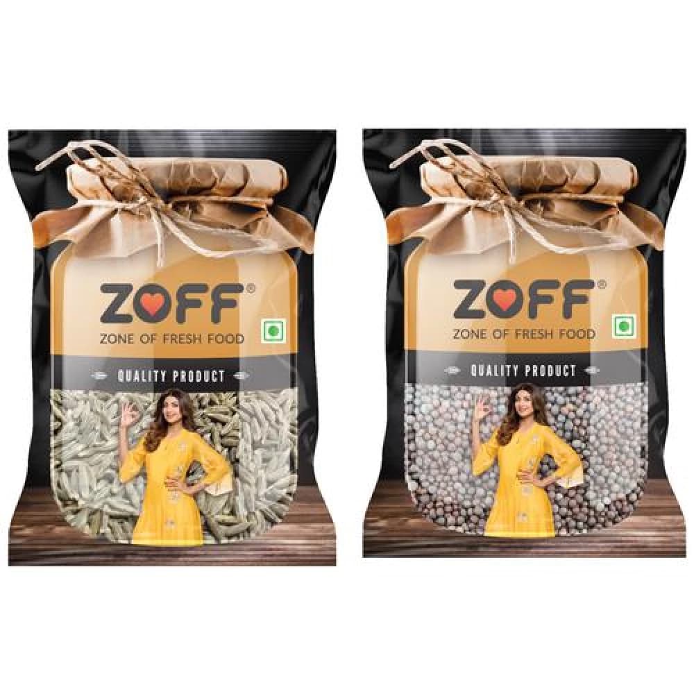 200 G Zoff Combo Mustard Cumin Whole ShopIndianProductsa