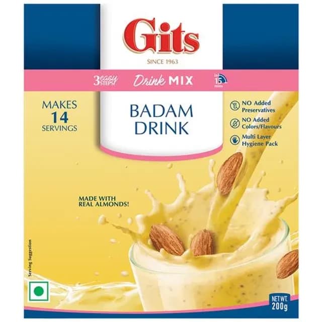 200G Gits Ready Badam Drink Mix ShopIndianProductsa