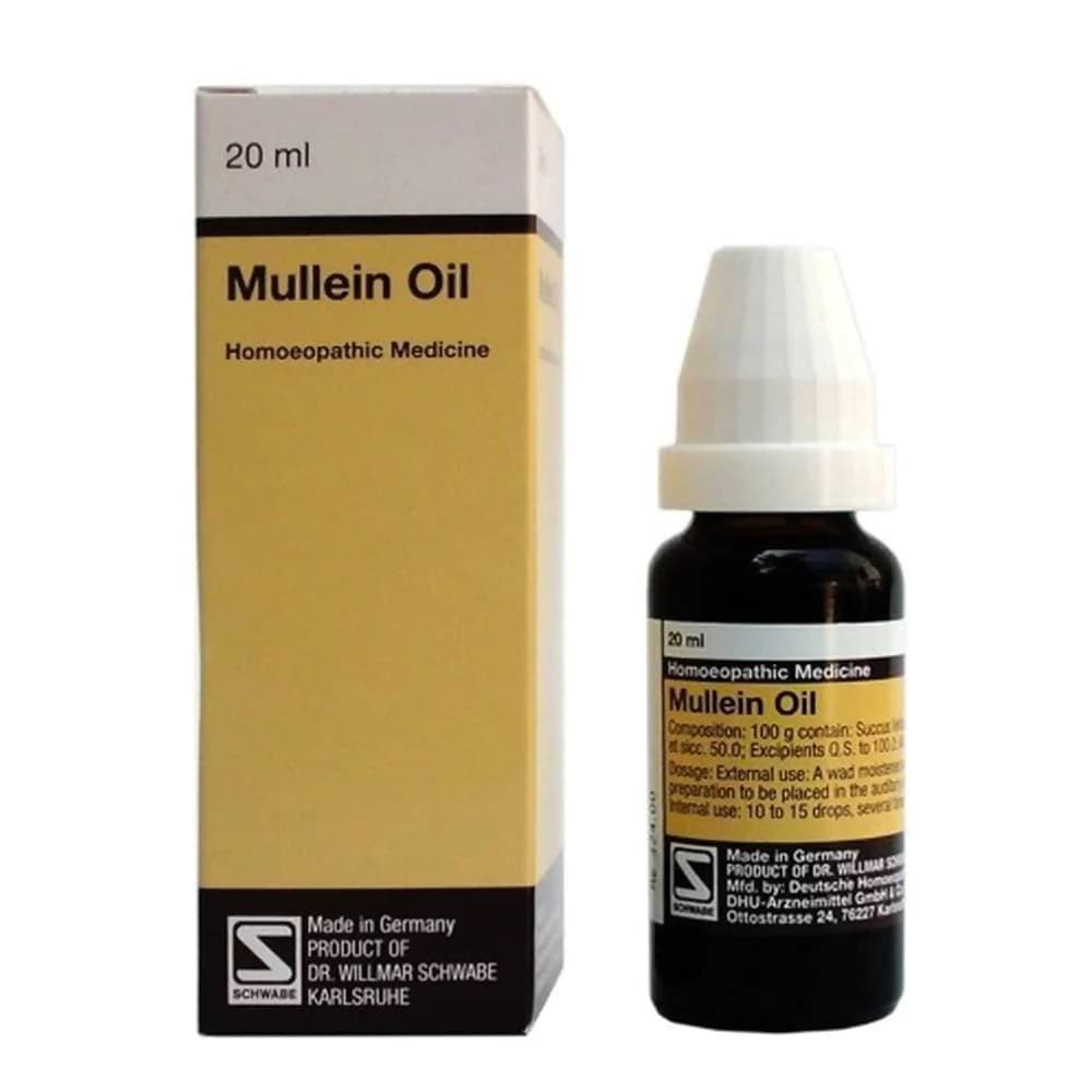 Dr. Willmar Schwabe Germany Mullein Oil — 20 ml