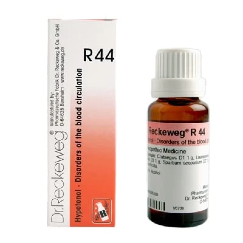 Dr. Reckeweg R44 Disorders Of The Blood Circulation Drop — 22 ml
