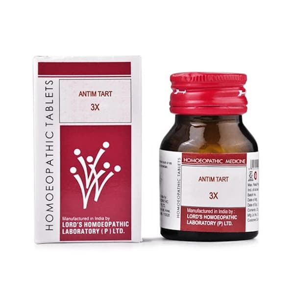 Lord's Antim Tart Trituration Tablet 3X — 25 g