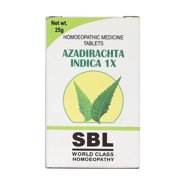 SBL Azadirachta Indica Tablet 1X — 25 g