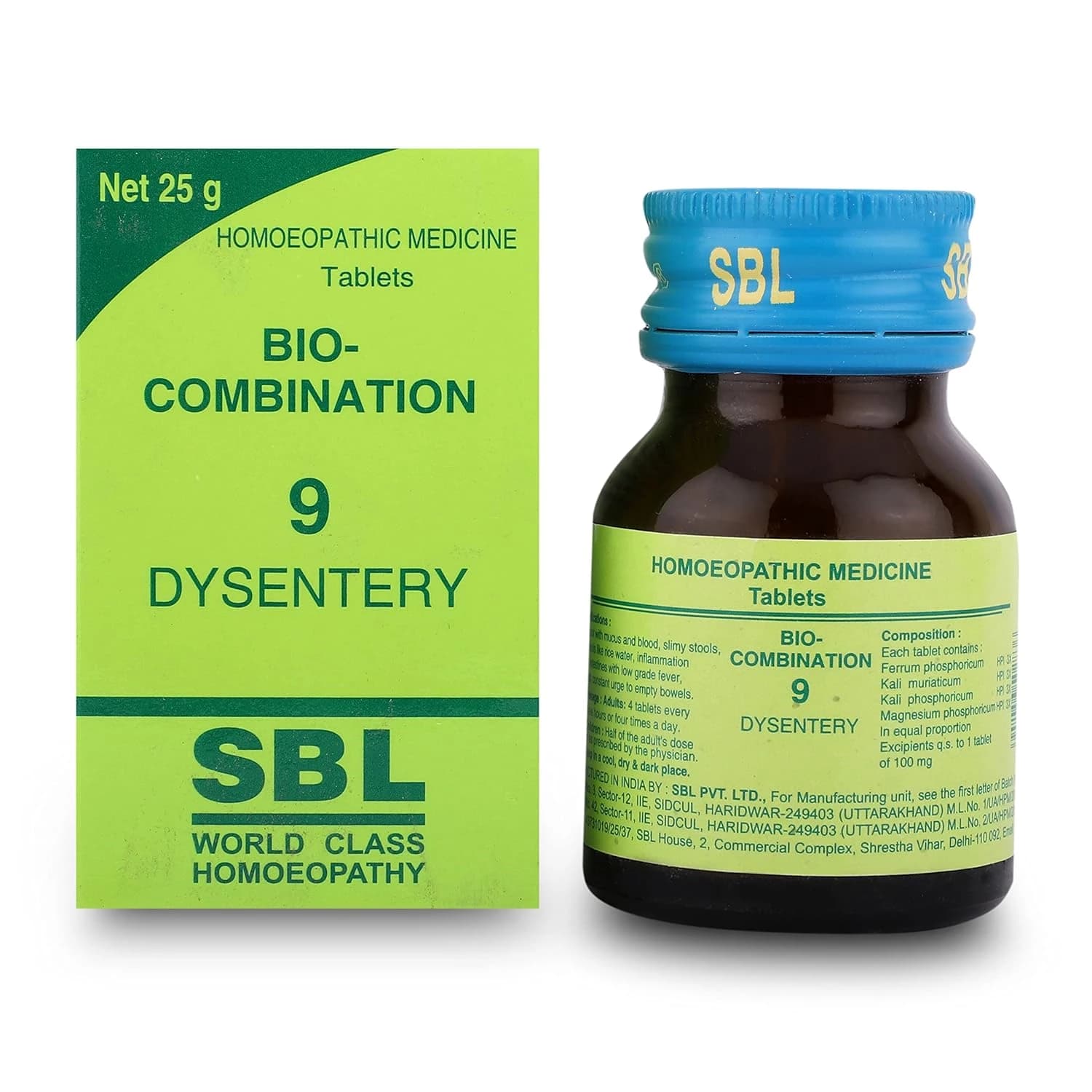 SBL Bio-Combination 9 Tablet — 25 g