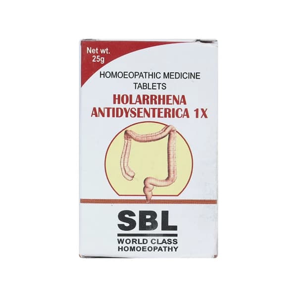 SBL Holarrhenna Antidysenterica Tablet 1X — 25 g
