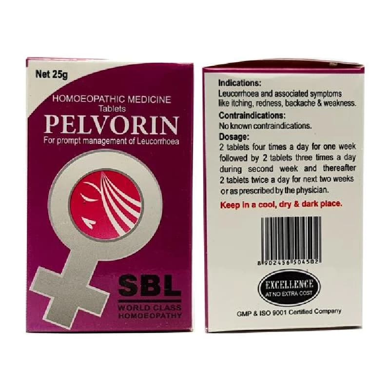 SBL Pelvorin Tablet — 25 g