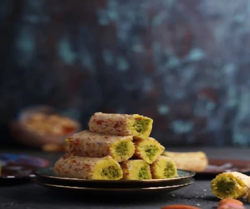 Almond House Badam Kesar Roll — 250 g