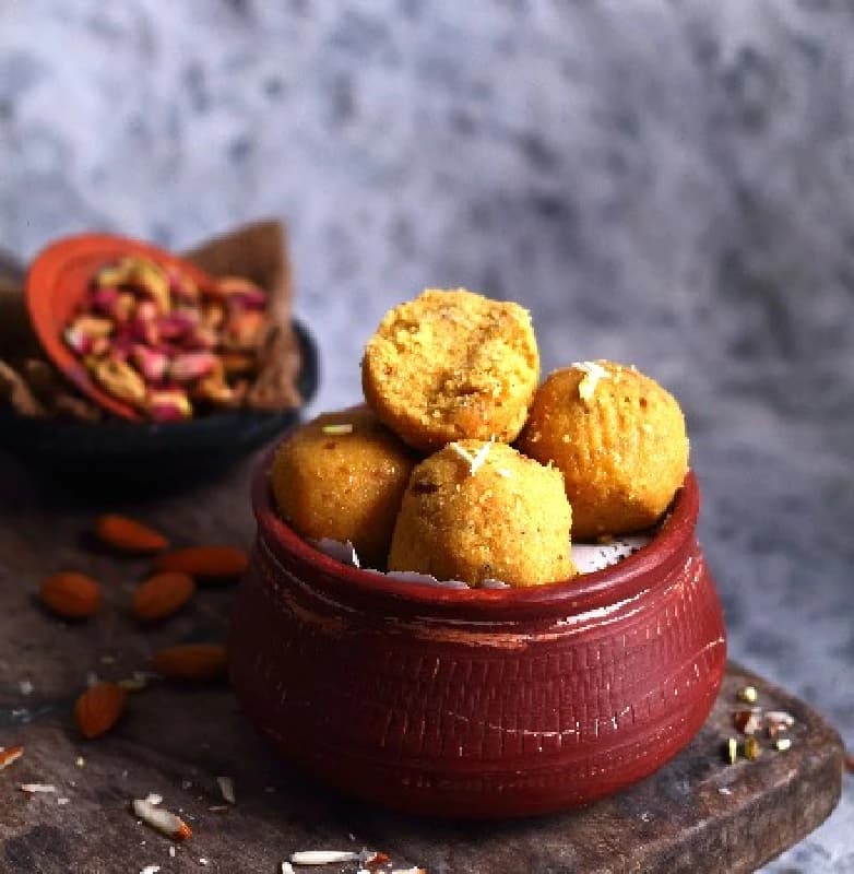 Almond House Besan Laddu — 250 g