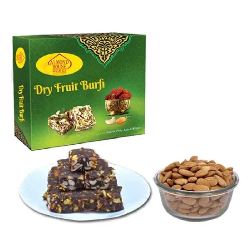 Almond House Dry Fruit Burfi — 250 g