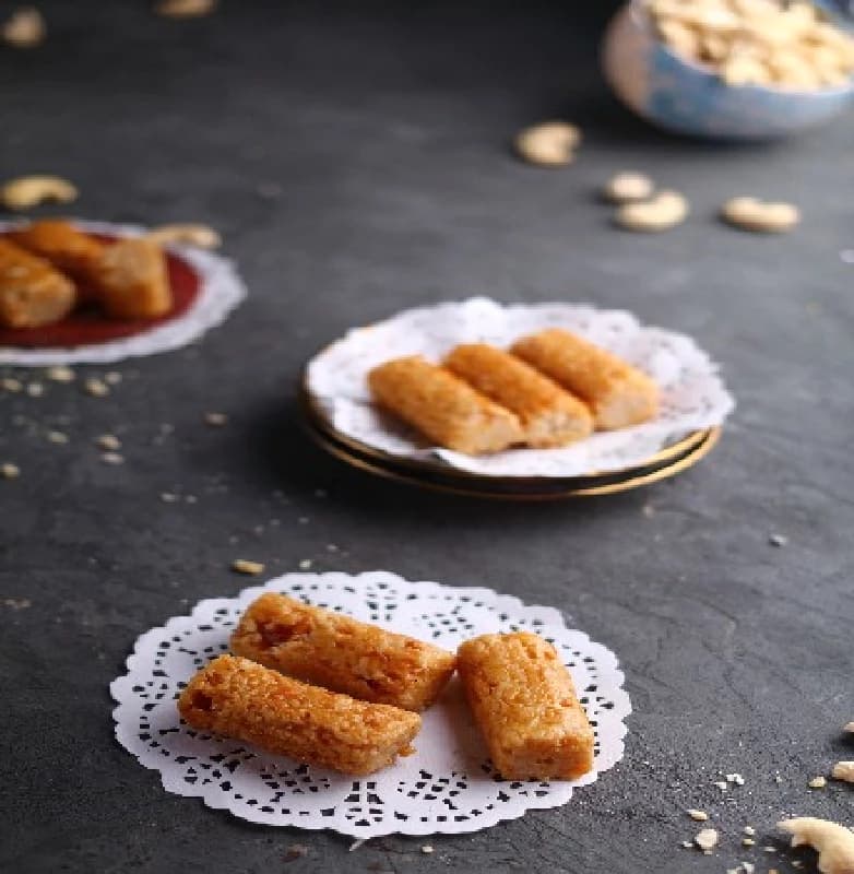 Almond House Kaju Butterscotch Roll — 250 g