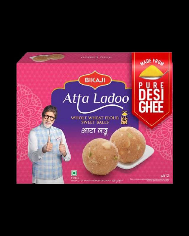 Bikaji Atta Ladoo (Navrattan) — 250 g