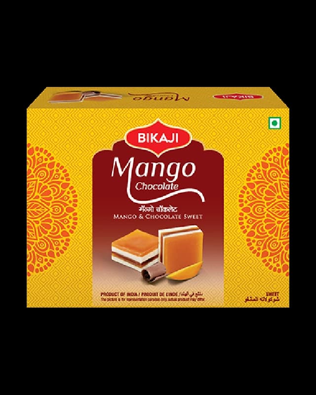 Bikaji Mango Chocolate Burfee — 250 g
