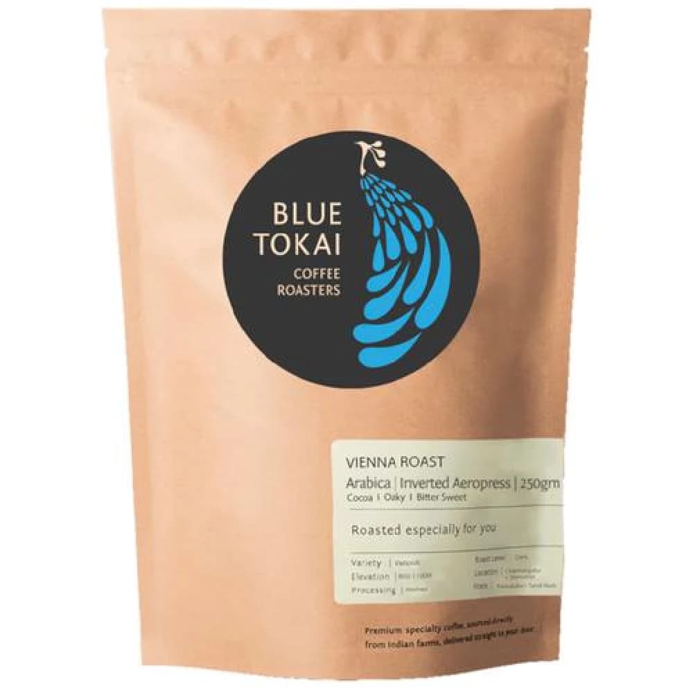 250 G Blue Tokai Vienna Roast Inverted Aeropress Coffee 100Percent Arabica ShopIndianProductsa