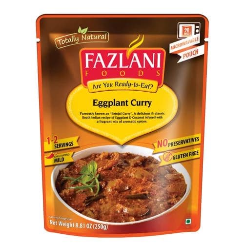 250 G Fazlani Foods Ready To Eat Brinjal Curry ShopIndianProductsa
