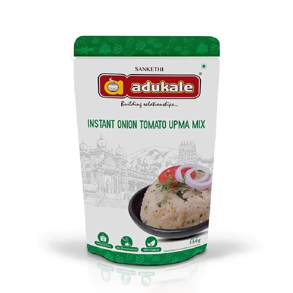 250 G Onion Tomato Upma Breakfast Champion Adukale ShopIndianProductsa