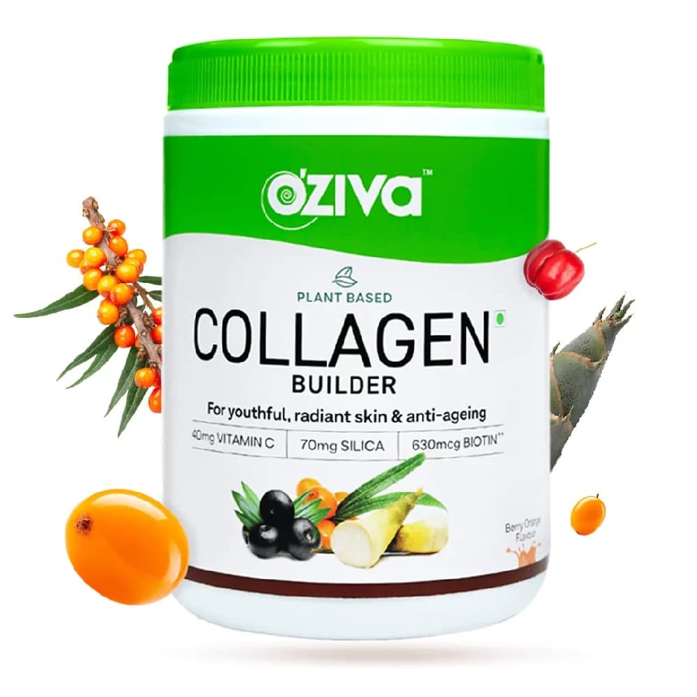 250 G Oziva Collagen Builder Collagen Classic Berry Orange ShopIndianProductsa