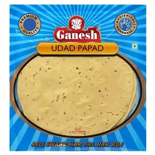 250 G Pouch Ganesh Papad Udad ShopIndianProductsa