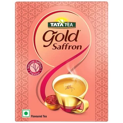 250 G Tata Tea Gold Saffron Black Tea Natural Flavour ShopIndianProductsa