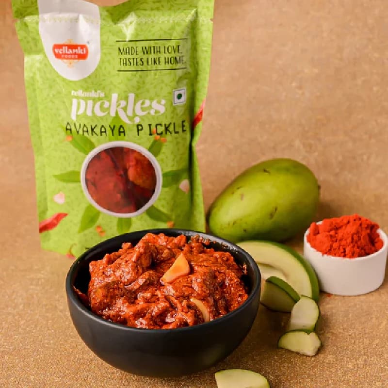 250 G Vellanki Foods Andhra Special Mango Pickle ShopIndianProductsa
