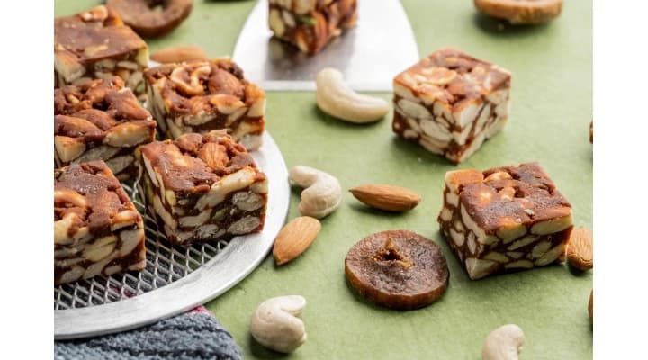 Vellanki Foods Sugar Free Dry Fruit Burfi — 250 g