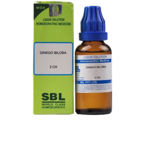 SBL Ginkgo Biloba Dilution — 3 CH / 30 ml