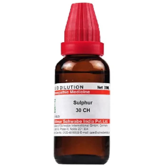 Dr. Willmar Schwabe India Sulphur Dilution — 30 ml / 30 CH