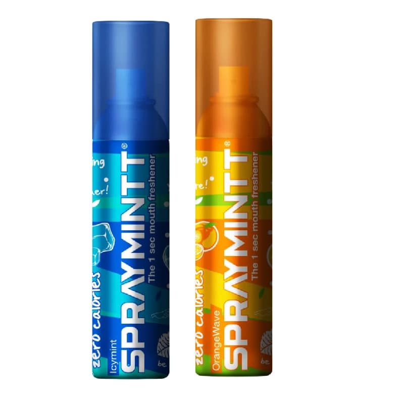 Spraymintt Mouth Freshener Icymint flavour & Orangewave flavour — 2