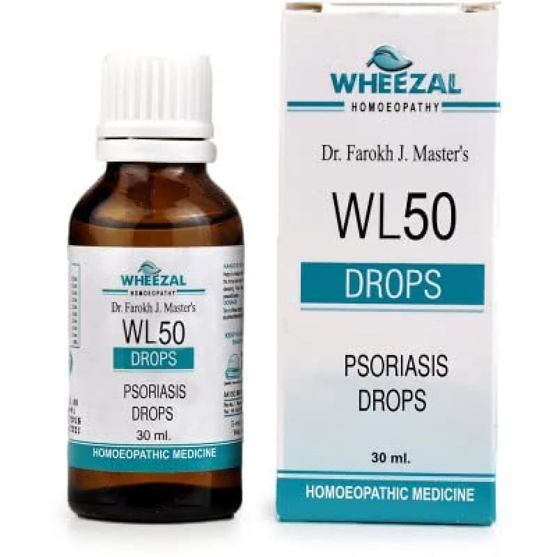 Wheezal WL50 Psoriasis Drop — 30 ml