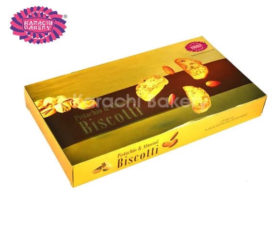 300 G Karachi Bakery Pistachio Almond Biscuits ShopIndianProductsa