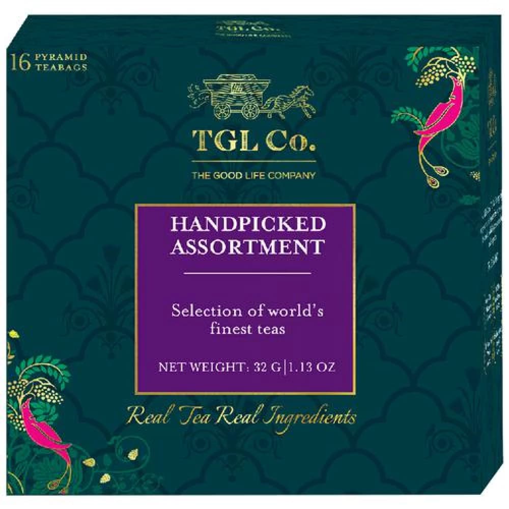 32 G 16 Bags X 2 G Each Tgl Co Assorted Tea Bags Green Tea Sampler Box ShopIndianProductsa