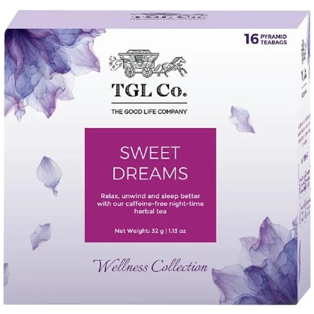 32 G 16 Bags X 2 G Each Tgl Co Sweet Dreams Chamomile Tea Bags ShopIndianProductsa