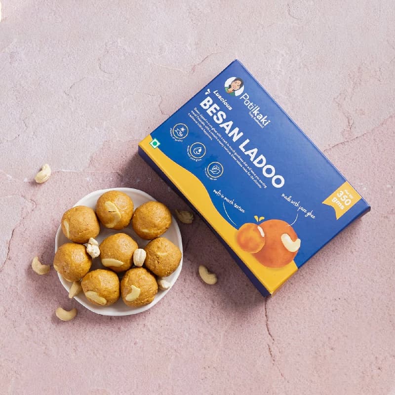 Patil Kaki Besan Ladoo — 350 g