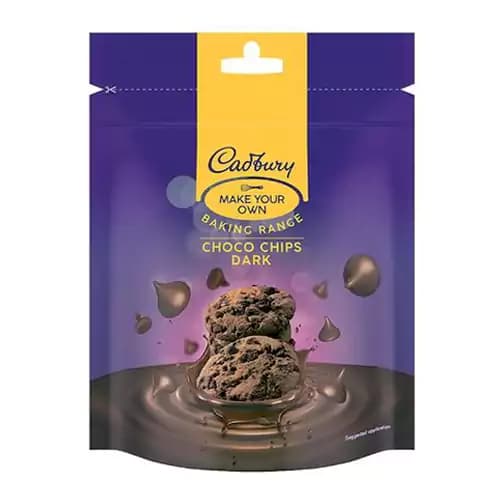 350 G Pouch Cadbury Baking Range Choco Chips Dark ShopIndianProductsa