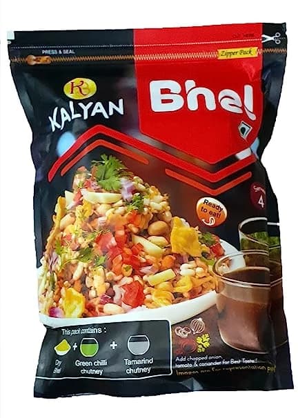 350G Kalyan Bhel With Chutneys Inside ShopIndianProductsa