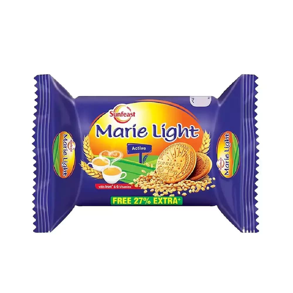 37 G Pouch Sunfeast Marie Light Active Biscuits ShopIndianProductsa