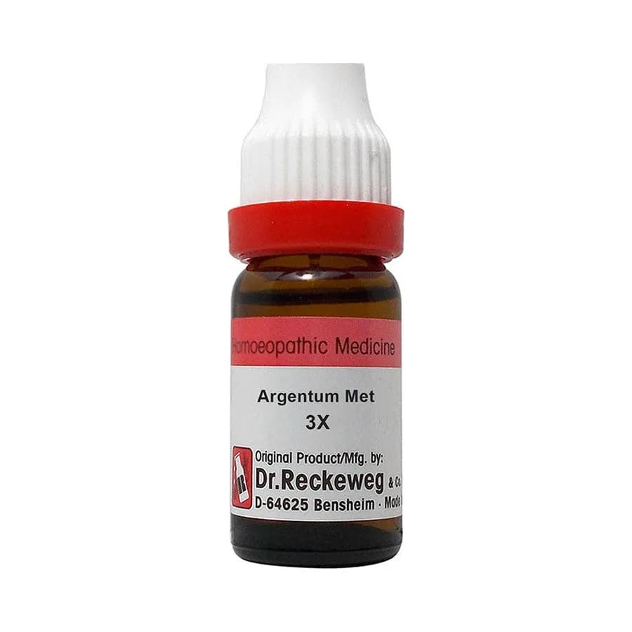 Dr. Reckeweg Argentum Met Dilution — 3 X / 11 ml