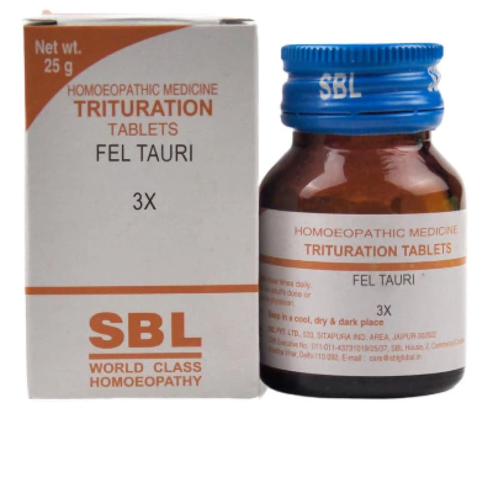 SBL Fel Tauri Trituration Tablet — 3 X / 25 g