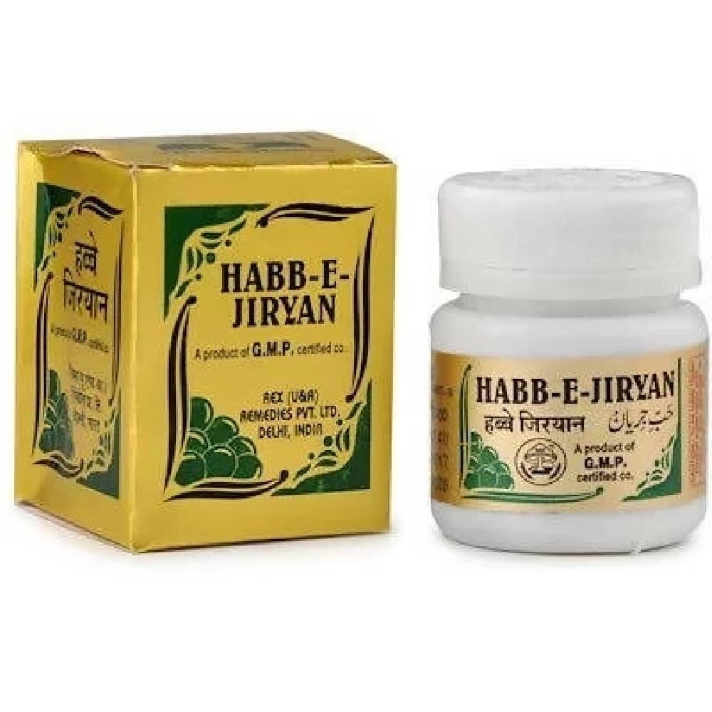 Rex Remedies Habb-E-Jiryan Tablets — 40 Tablets