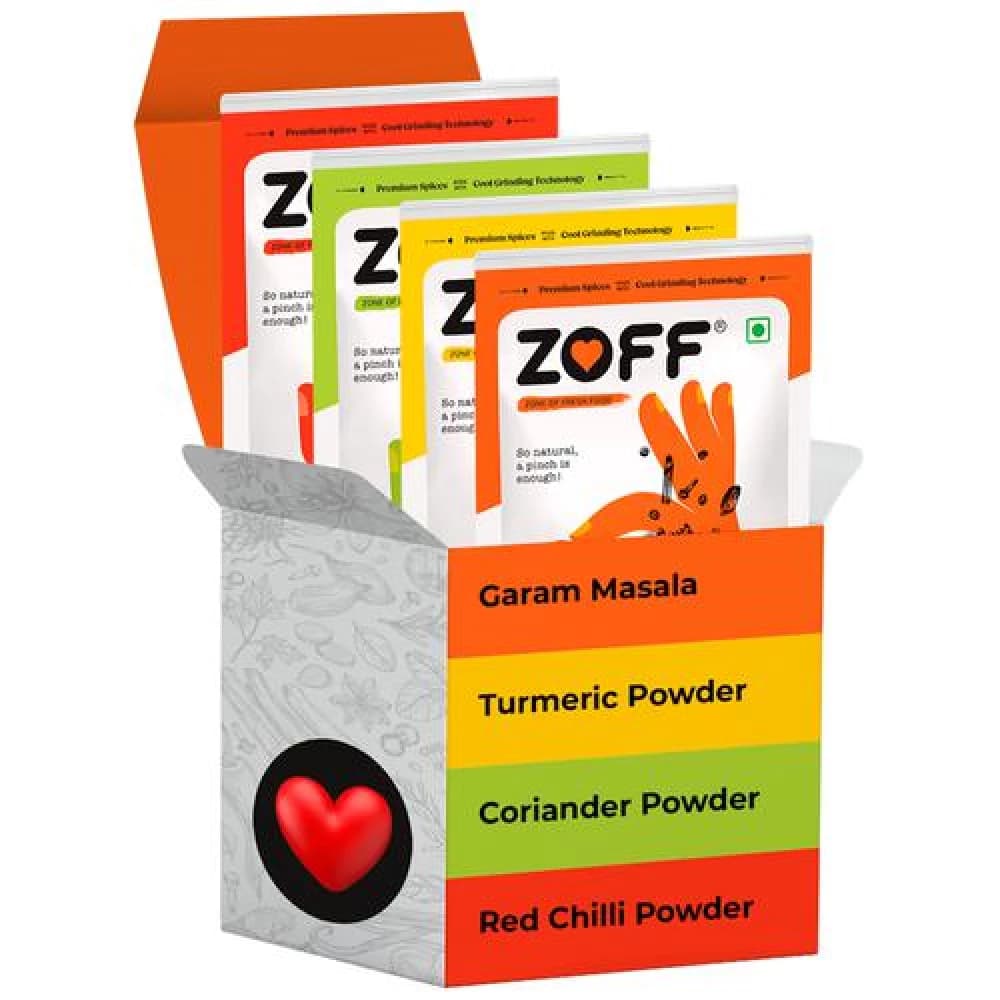 400 G 100 G X 4 N Zoff Starter Basic Spices Kit Garam Masala ShopIndianProductsa