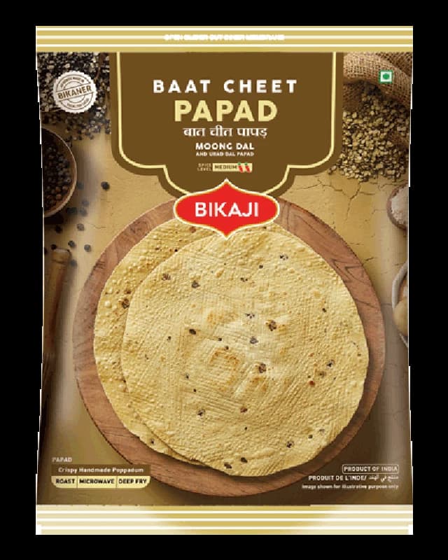 400 G Bikaji Baat Cheet Papad ShopIndianProductsa
