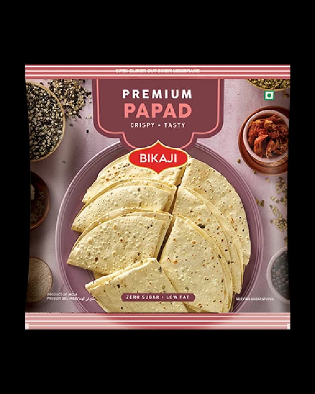 400 G Bikaji Premium Papad ShopIndianProductsa