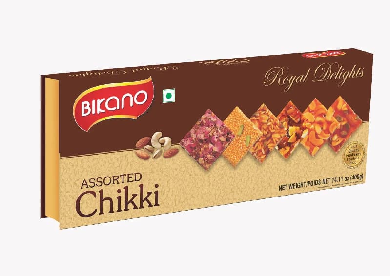 Bikano Assorted Chikki — 400 g