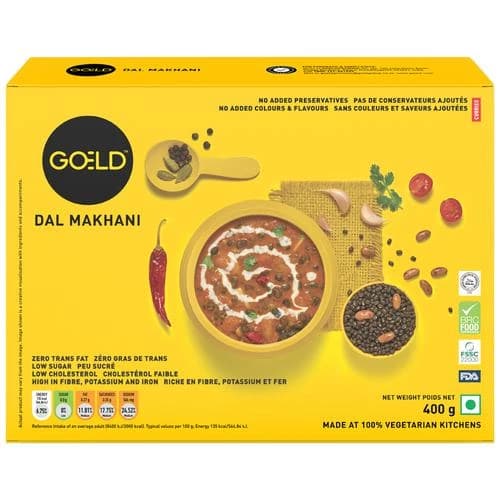 400 G Goeld Dal Makhani Rich In Fibre ShopIndianProductsa